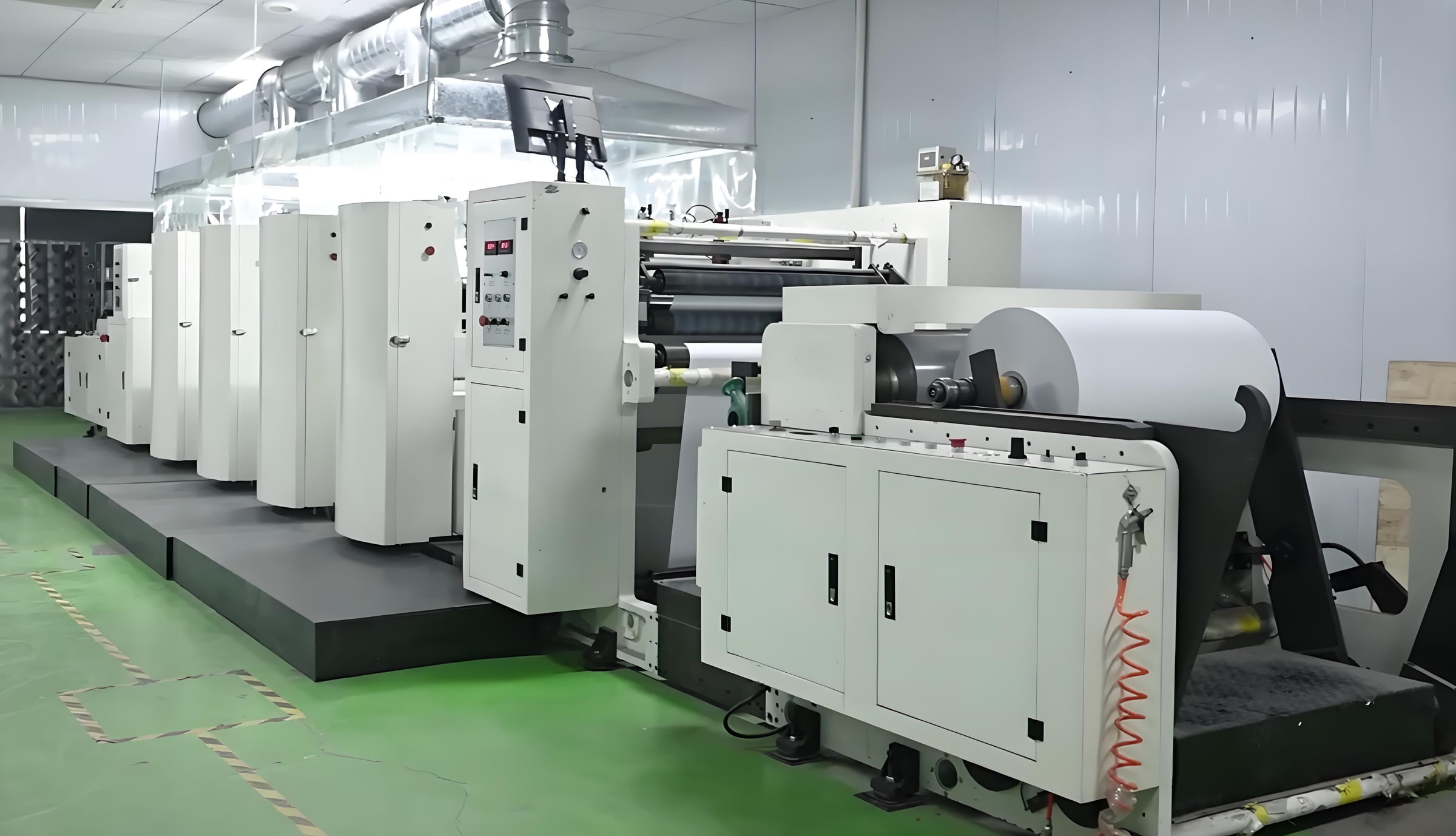 Flexographic printing for custom roll branding