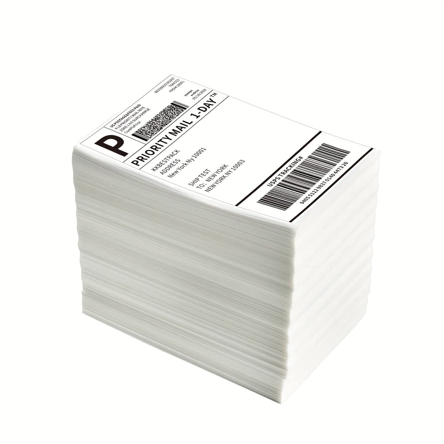 Fanfold thermal labels by Zhixin Paper