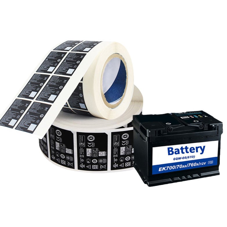 High temperature industrial labels by Zhixin Paper